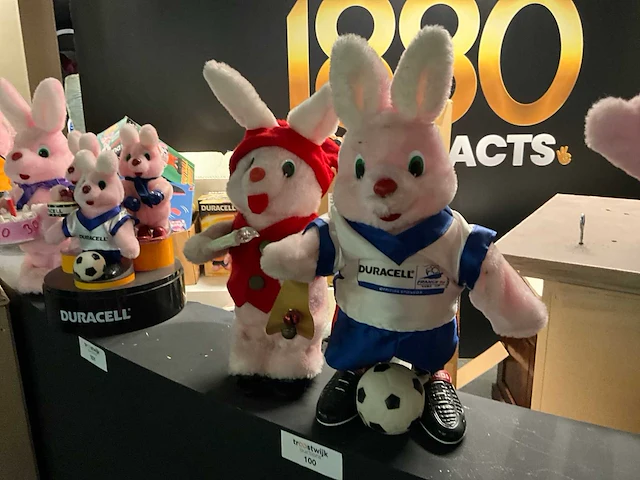 Duracell bunny (2x) - afbeelding 1 van  3