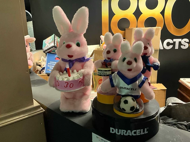 Duracell bunny (2x) - afbeelding 1 van  3