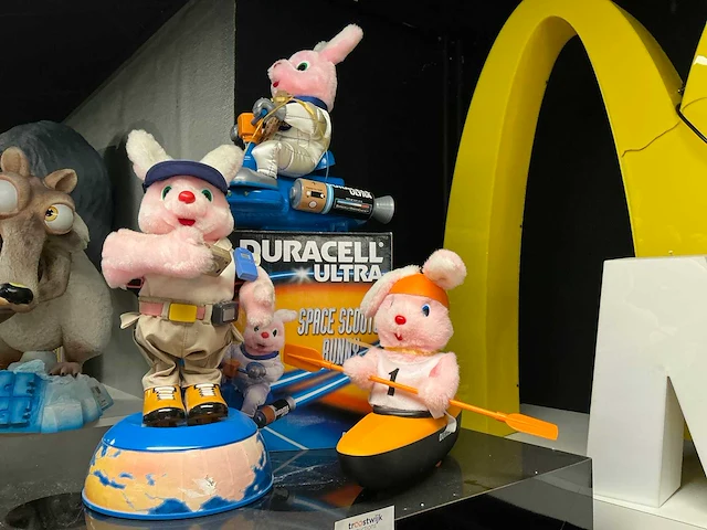 Duracell bunny (3x) - afbeelding 1 van  3