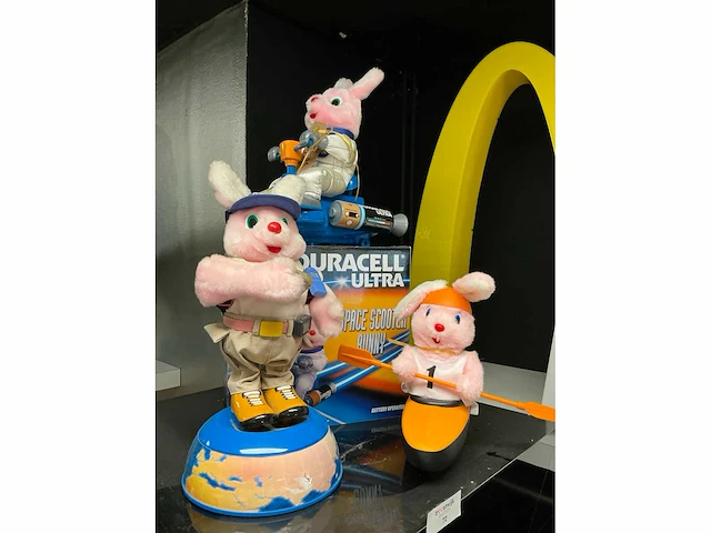 Duracell bunny (3x) - afbeelding 2 van  3