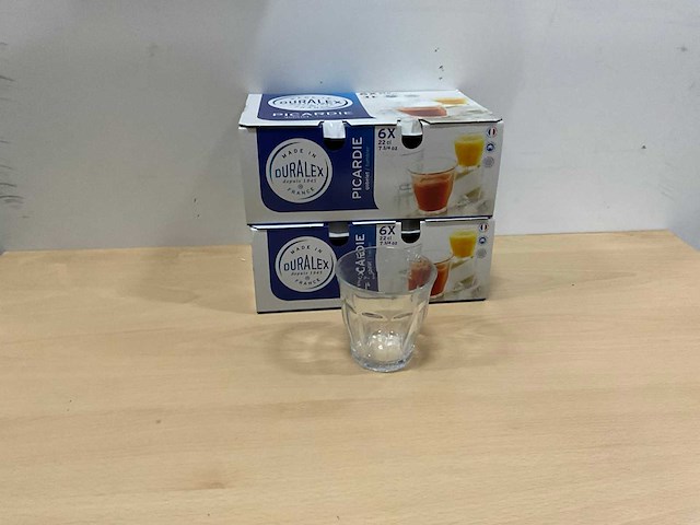 Duralex picardie waterglazen (112x) - afbeelding 1 van  7