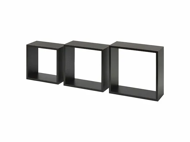 Duraline - 3tc ebony 12mm 30x30x12cm 3pp - triple cube (15x) - afbeelding 1 van  1