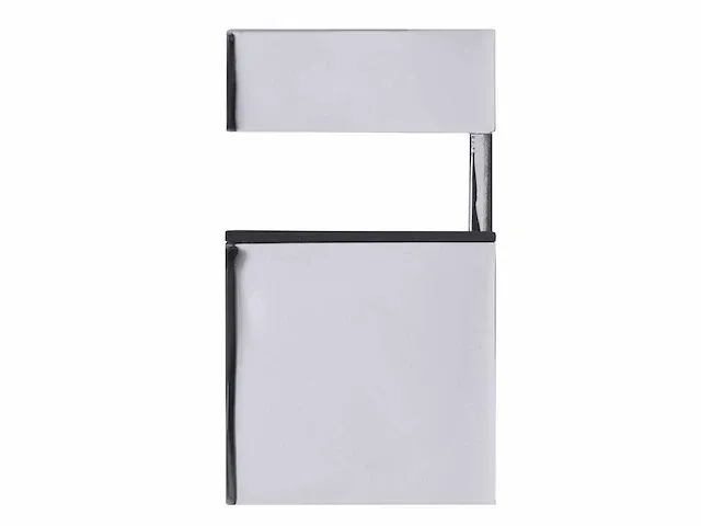 Duraline - cube s/2 chroom 4pp - clip (100x) - afbeelding 4 van  4