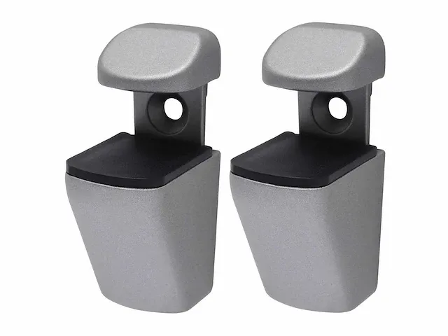Duraline - mini s/2 mat zilver 6pp - clip (80x) - afbeelding 1 van  4