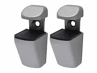 Duraline - mini s/2 mat zilver 6pp - clip (80x) - afbeelding 1 van  4