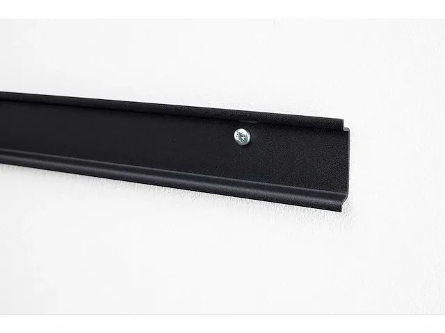 Duraline - zwart 130cm 6pp - storage boven rail (10x) - afbeelding 2 van  4