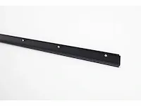 Duraline - zwart 130cm 6pp - storage boven rail (10x) - afbeelding 4 van  4