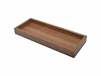 Duraline moderne plank rustiek walnoot fsc 40x4x15cm (30x) - afbeelding 1 van  3