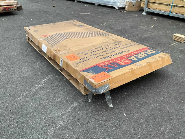 Duramax metal cushion wood grain kussen opbergkist - afbeelding 3 van  7