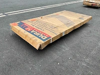 Duramax metal cushion wood grain kussen opbergkist - afbeelding 4 van  7