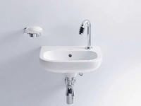 Duravit d-code 07053600082 fontein 36x27 cm - afbeelding 1 van  3