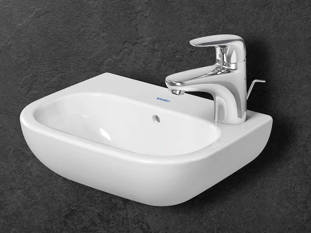 Duravit d-code 07053600082 fontein 36x27 cm - afbeelding 2 van  3