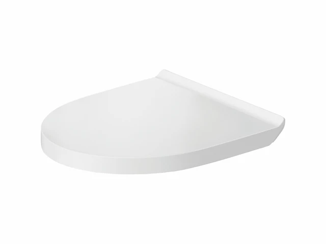 Duravit durastyle basic wc-zitting 33.1x38.5x4.2cm met softclose kunststof wit - afbeelding 1 van  4