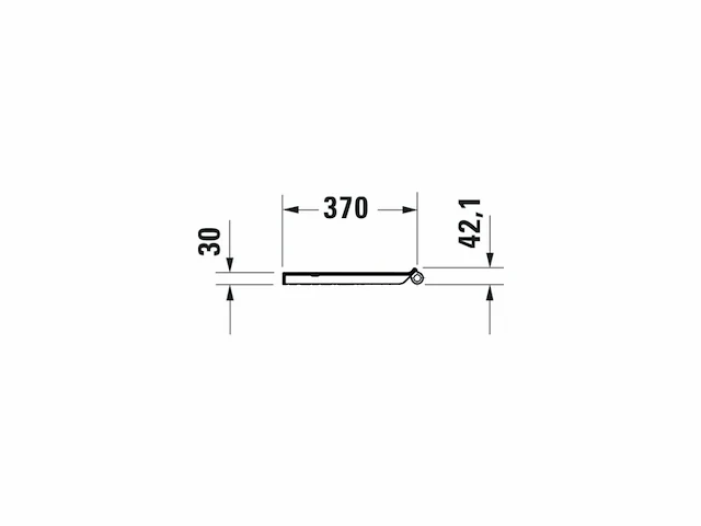 Duravit durastyle basic wc-zitting 33.1x38.5x4.2cm met softclose kunststof wit - afbeelding 3 van  4