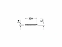 Duravit durastyle basic wc-zitting 33.1x38.5x4.2cm met softclose kunststof wit - afbeelding 3 van  4