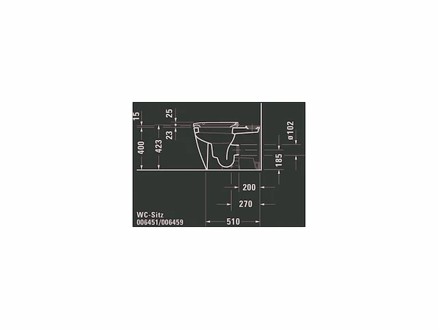 Duravit happy d.2 toiletzitting met softclose mechanismemet roestvrijstalen scharnieren antraciet mat - afbeelding 4 van  5