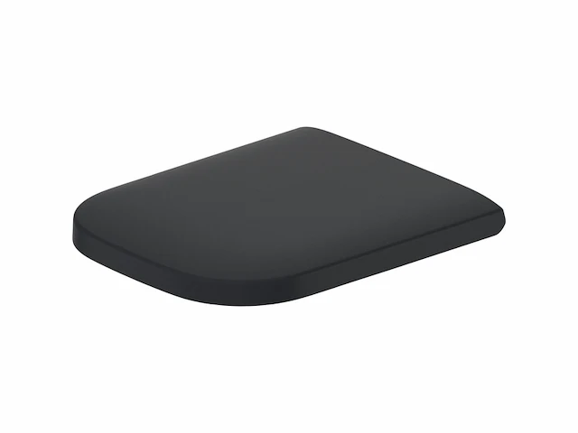 Duravit happy d.2 wc-zitting 43x35.9x4.3cm met softclose met quickrelease kunststof antraciet mat - afbeelding 6 van  6