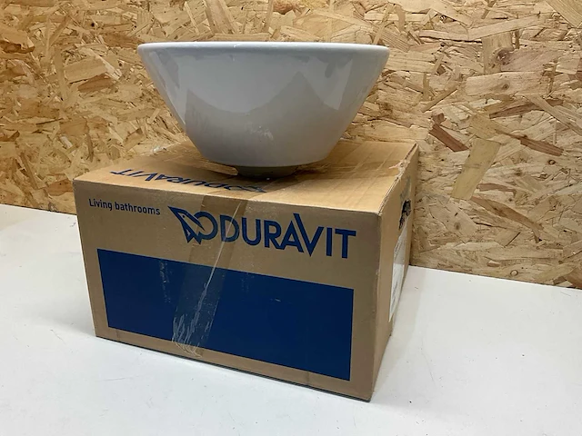 Duravit starck i rond waskom zonder kraangat met overloop - afbeelding 2 van  6