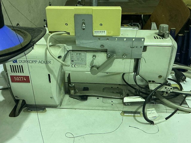 Dürkopp adler 867 professionele naaimachine 3-voudig transport (2x) - afbeelding 2 van  23