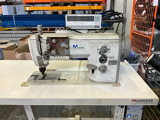 Dürkopp adler 887 classic naaimachine - afbeelding 3 van  5