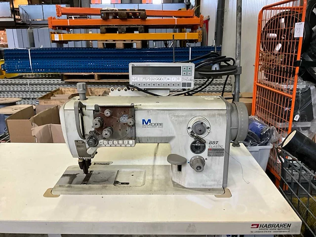 Dürkopp adler 887 classic naaimachine - afbeelding 4 van  5