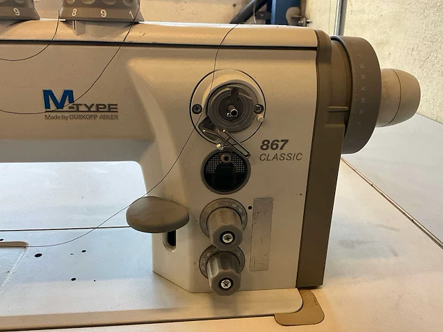 Durkopp adler m-type 867 classic naaimachine - afbeelding 2 van  19