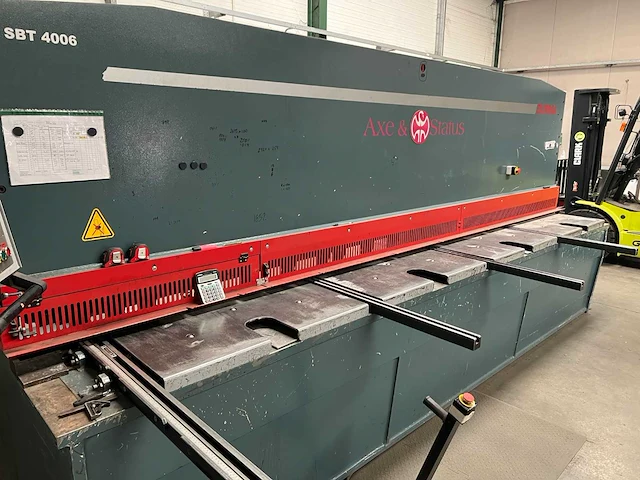 Durma - 2013 - sbt 4006 - cnc guillotineschaar - afbeelding 2 van  7