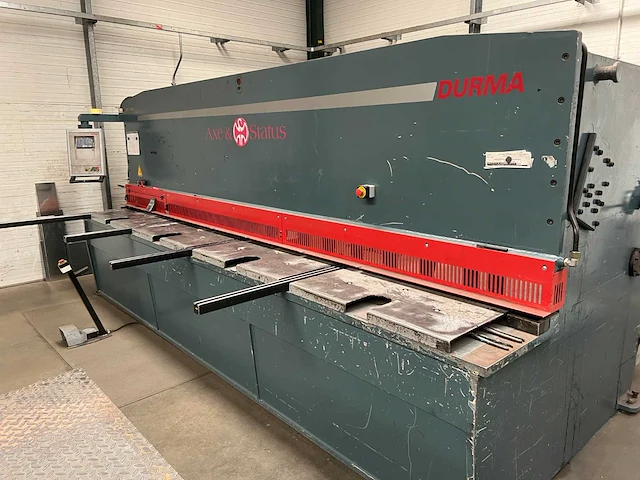 Durma - 2013 - sbt 4006 - cnc guillotineschaar - afbeelding 7 van  7