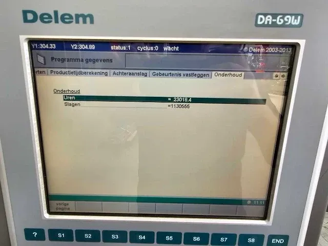 Durma - ad s 30175 - cnc kantbank - 2006 - afbeelding 2 van  9