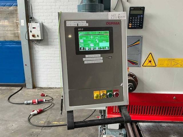 Durma - vs 4006 - cnc guillotine shear - 2019 - afbeelding 4 van  16