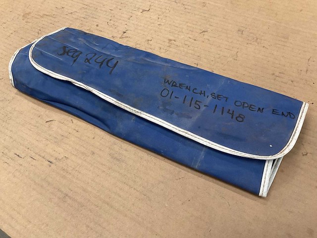 Duro metal products co open end wrench set - afbeelding 5 van  5