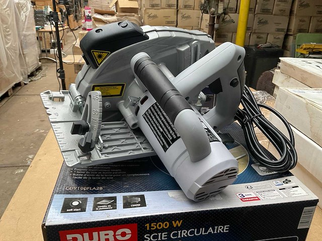 Duro pro cdy190fla2b cirkelzaagmachine - afbeelding 2 van  6