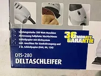 Duro pro dts280 deltaschuurmachine incl schuurpapier 280 watt (6x) - afbeelding 3 van  5