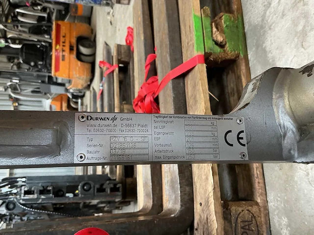 Durwen - fem2 rzv 16 g sf - accessoire voor vorkheftrucks - 2019 - afbeelding 4 van  4