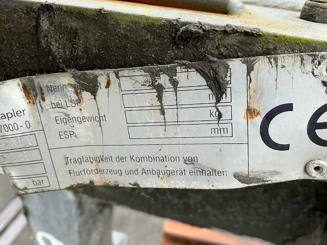 Durwen dpk45b-weg vorkversteller dubbel - afbeelding 8 van  8