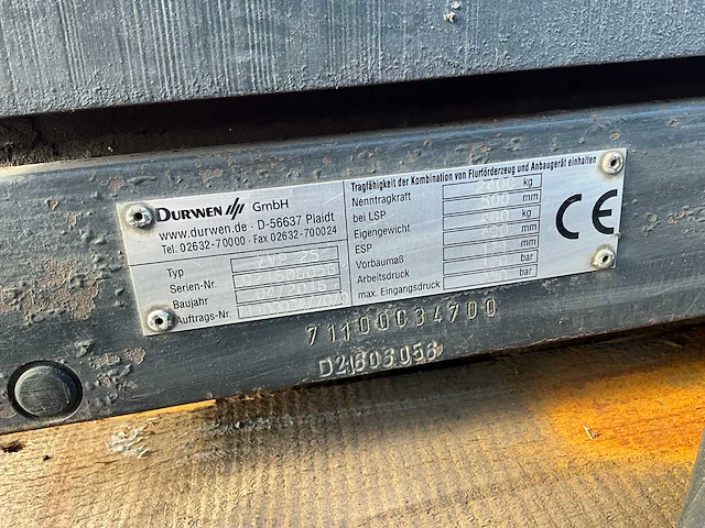 Durwen zvp 25 vorkversteller - afbeelding 6 van  6
