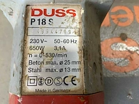 Duss p18s boormachine - afbeelding 3 van  4