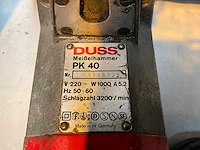 Duss pk 40 hak boormachine - afbeelding 5 van  5
