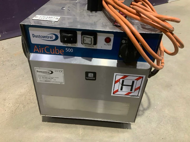 Dustcontrol aircube 2000 luchtreiniger - afbeelding 2 van  5