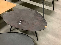 Dutch bone eetkamertafel en bijzet tafel (9x) - afbeelding 3 van  14