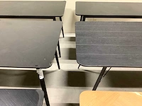 Dutch bone eetkamertafel en bijzet tafel (9x) - afbeelding 11 van  14