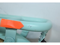 Dutch flavor kinderfiets 16 inch - mint groen - 4 tot 6 jaar - knijprem en terugtrap - afbeelding 3 van  4