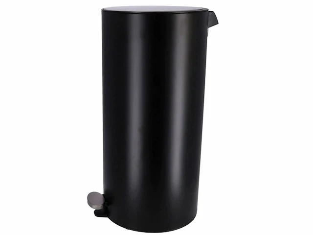 Dutch house pedaalemmer 30l soft close zwart - afbeelding 1 van  3