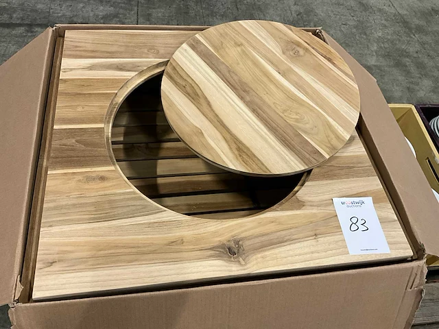 Dutch hout bbq tafel - afbeelding 4 van  12