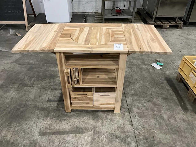 Dutch hout bbq tafel - afbeelding 1 van  12