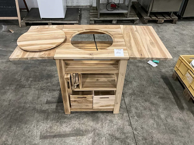 Dutch hout bbq tafel - afbeelding 5 van  12
