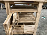 Dutch hout bbq tafel - afbeelding 9 van  12