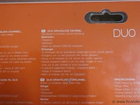 Dutch originals electronics duo draadloze deurbel - afbeelding 4 van  4