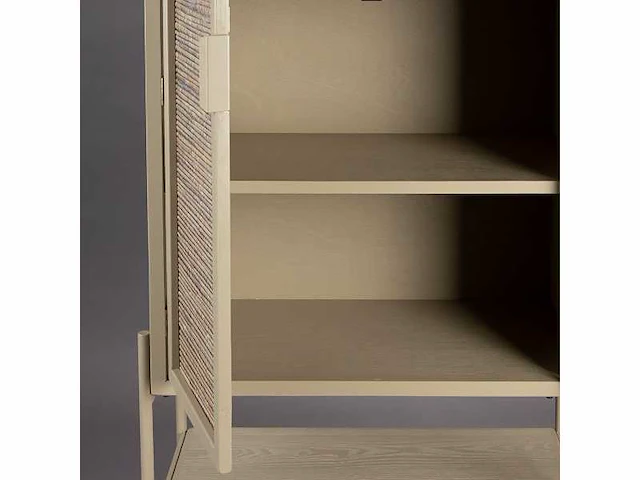 Dutchbone - cabinet yasu beige - opbergkast - afbeelding 5 van  11