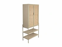 Dutchbone - cabinet yasu beige - opbergkast - afbeelding 8 van  11